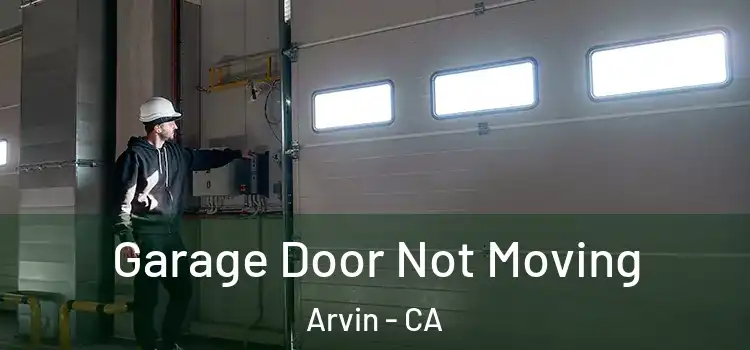  Garage Door Not Moving Arvin - CA